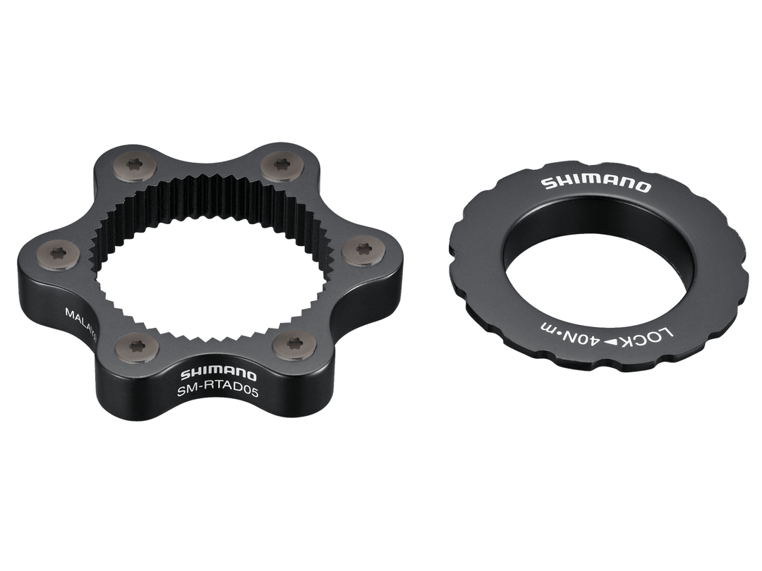Shimano CL to 6-Bolt Adapter Centerlock Hubs IS-6-Bolt Adapter Shimano The Bicycle Station