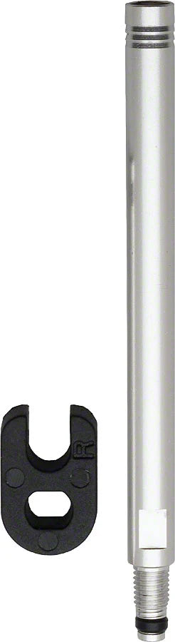 Problem Solvers Presta Valve Extender: Removable Core 70mm Silver Problem Solvers The Bicycle Station