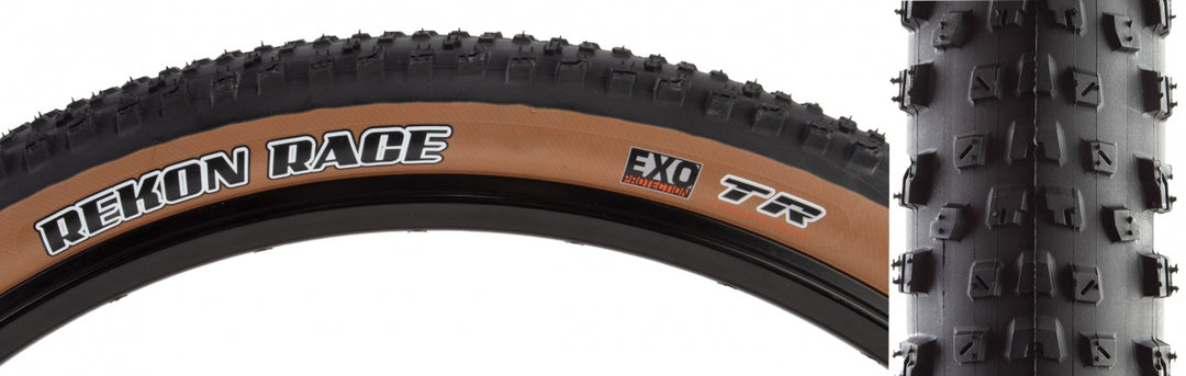 Maxxis Rekon Race Tire - 27.5 x 2.25, Tubeless, Folding, Black, Dual, EXO Maxxis The Bicycle Station