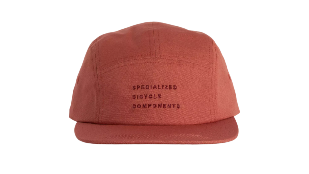 Specialized SBC Graphic 5 Panel Camper Hat Terra Cotta Specialized The Bicycle Station