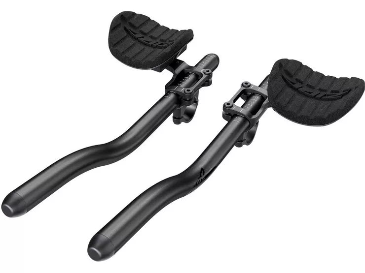 AM Zipp Vuka Clip above bar mount with Vuka Alumina Race Extensions A1 Zipp The Bicycle Station