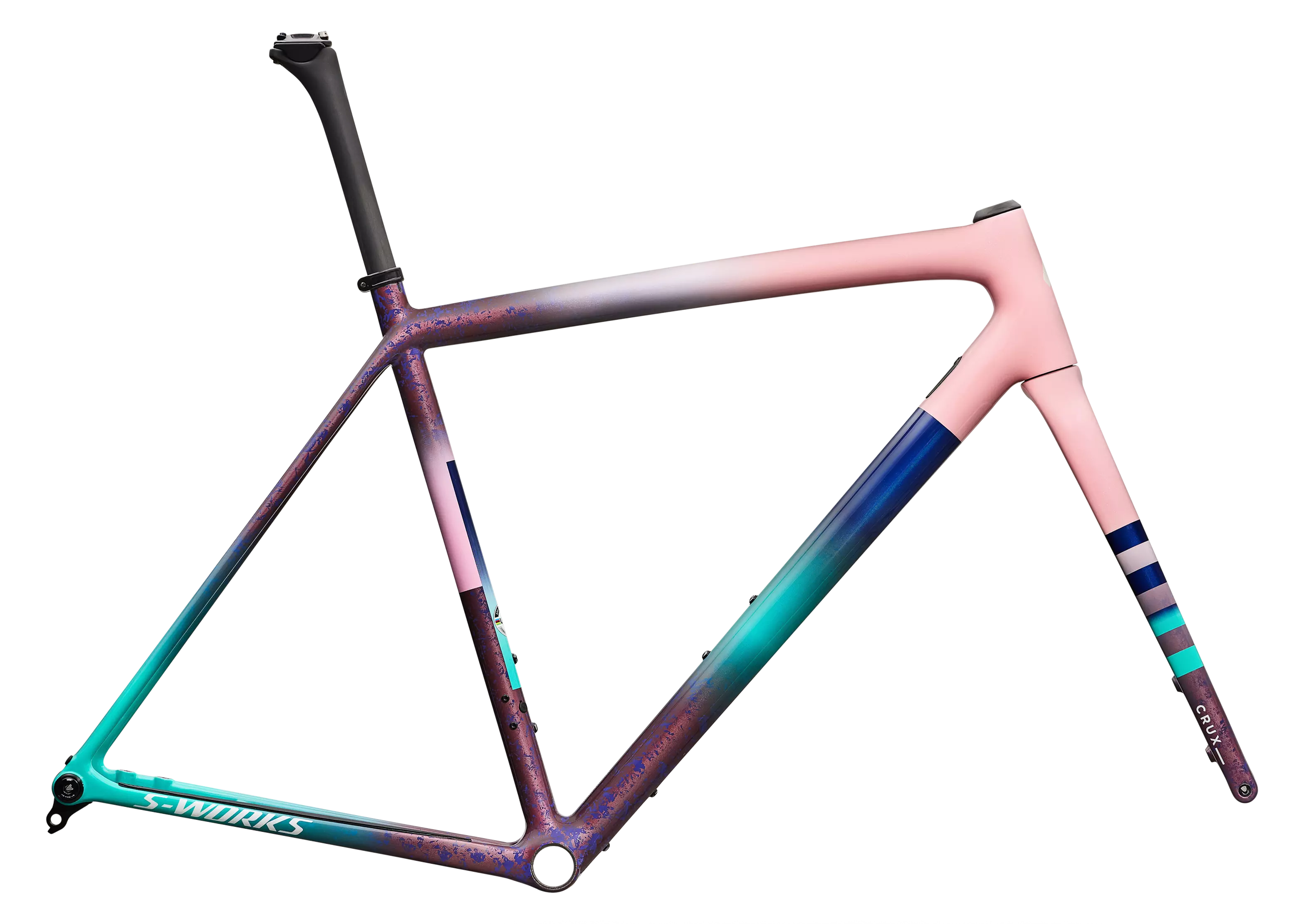 Specialized S-Works Crux Frameset Desert Rose / Quartz / Purple