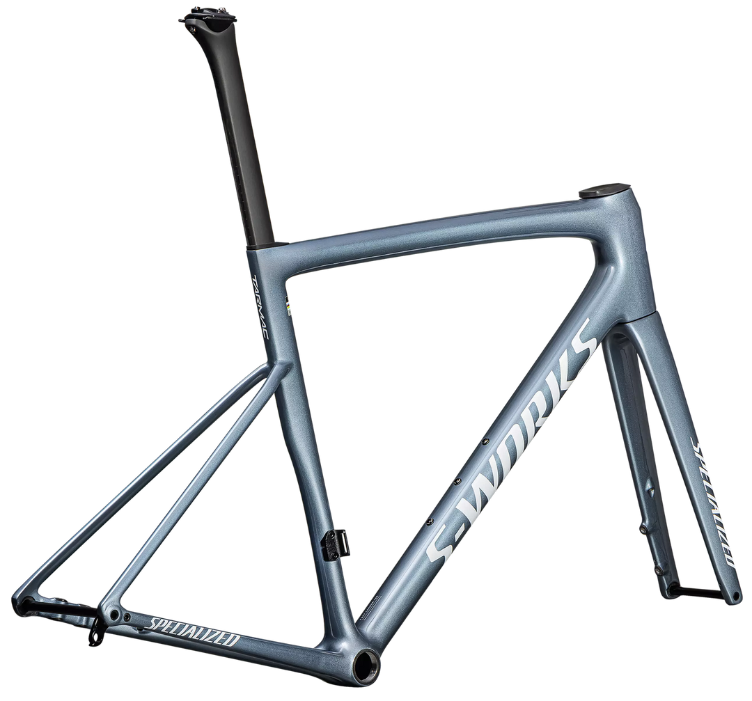 Specialized S-Works Tarmac SL8 Frameset Gloss Glacial Metallic / Red To Gold Pearl / White 49cm Specialized The Bicycle Station