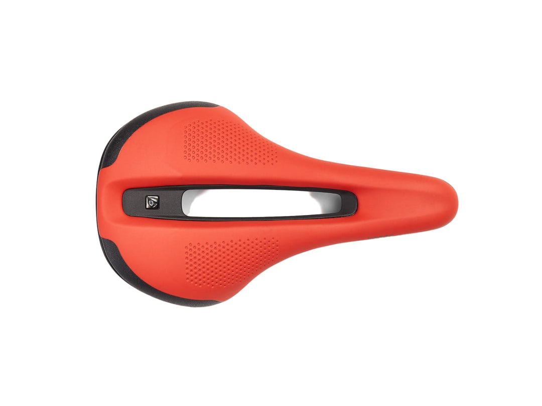 Bontrager Verse Short Trail Elite Saddle 145mm Red Bontrager The Bicycle Station