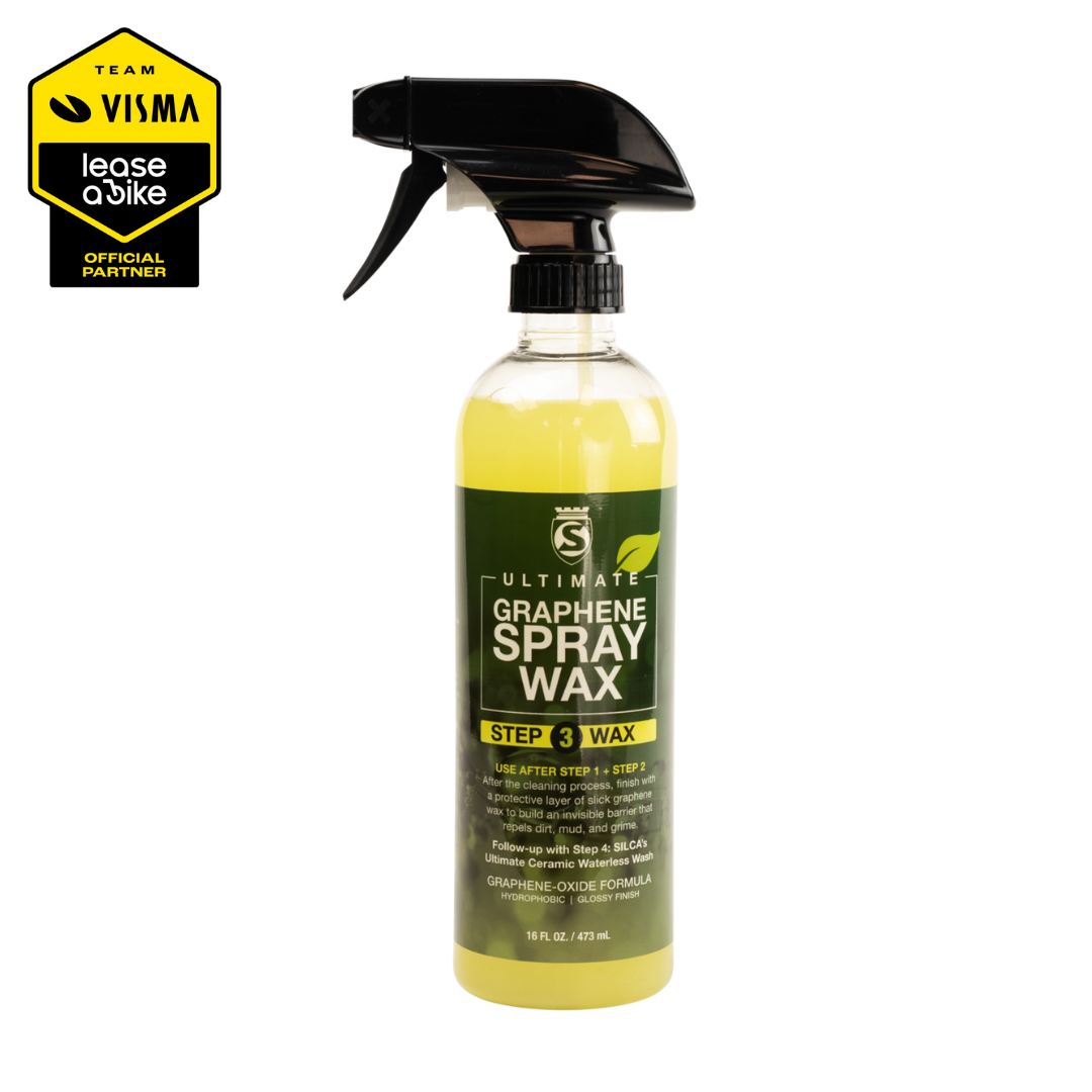 Silca Ultimate Graphene Spray Wax Step 3: Wax Silca The Bicycle Station