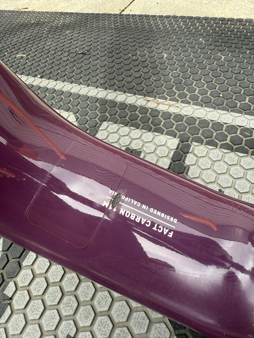 USED Specialized Epic 8 Evo Frameset Small Gloss Cast Lilac / Dune White The Bicycle Station The Bicycle Station