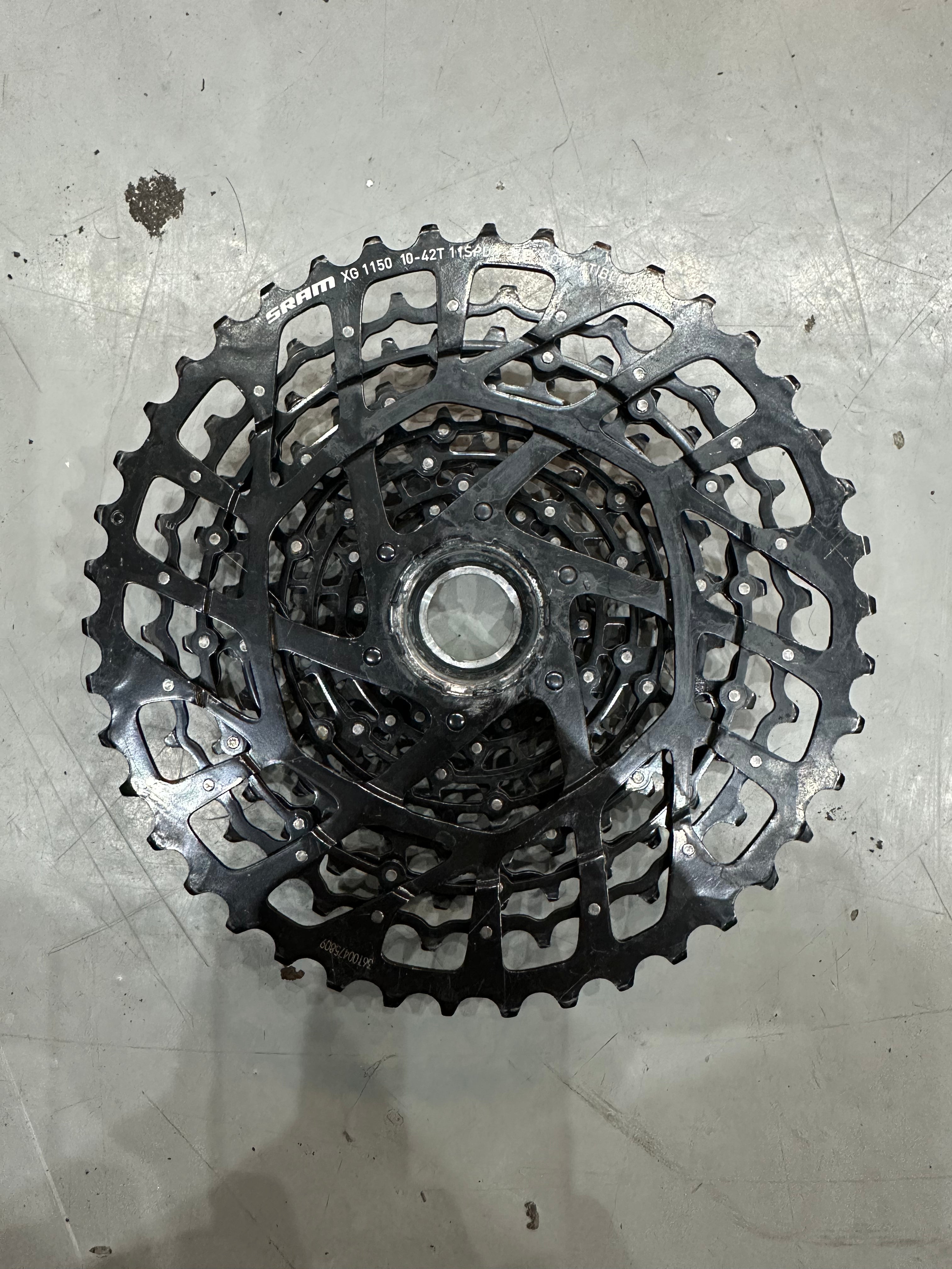 USED Sram XG 1150 10-42 11 speed XD cassette – The Bicycle Station
