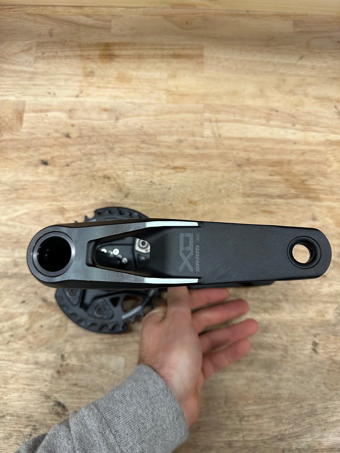 Take Off SRAM Crankset X0 Eagle V2 Q174 CL55 DUB MTB Wide 170mm Black 2-guards 32t T-Type (BB and BB DUB spacers are not included) The Bicycle Station The Bicycle Station