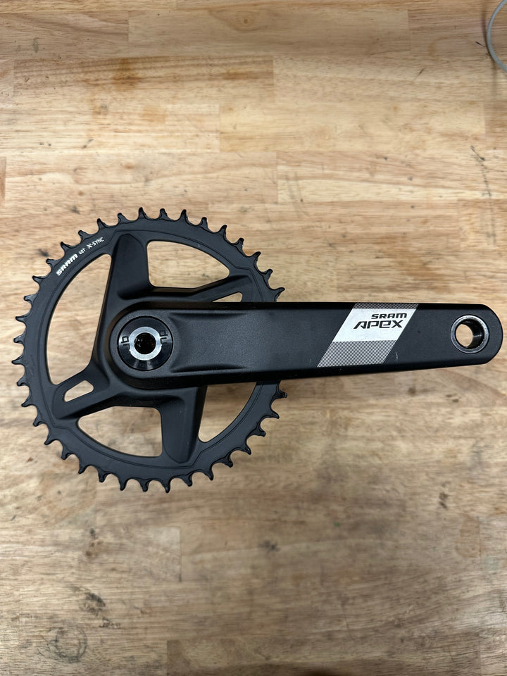 USED Sram Apex Crankset Dub Wide 40t 172.5 SRAM The Bicycle Station