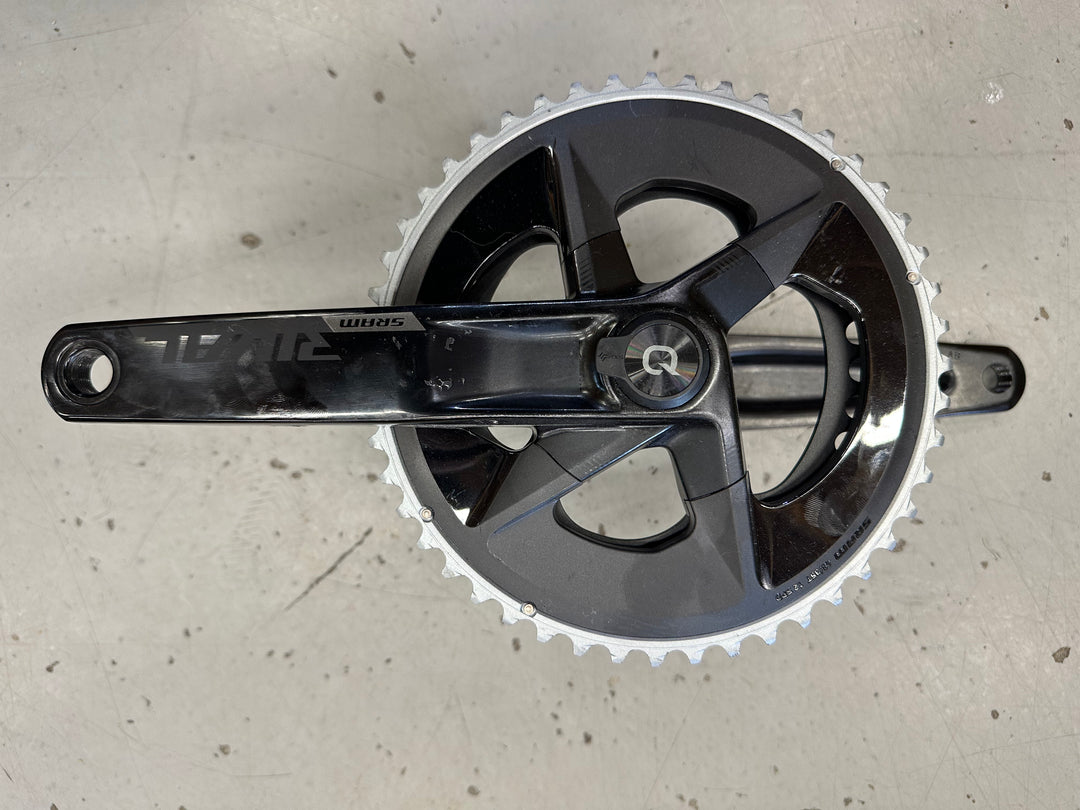 USED Sram Rival Power Meter Crankset - 175mm 48/35T 12spd SRAM The Bicycle Station