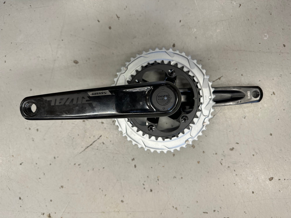 USED Sram Rival Power Meter Crankset - 175mm 48/35T 12spd SRAM The Bicycle Station
