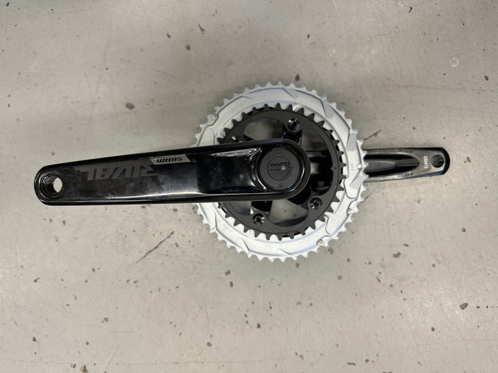 USED Sram Rival Power Meter Crankset - 175mm 48/35T 12spd SRAM The Bicycle Station
