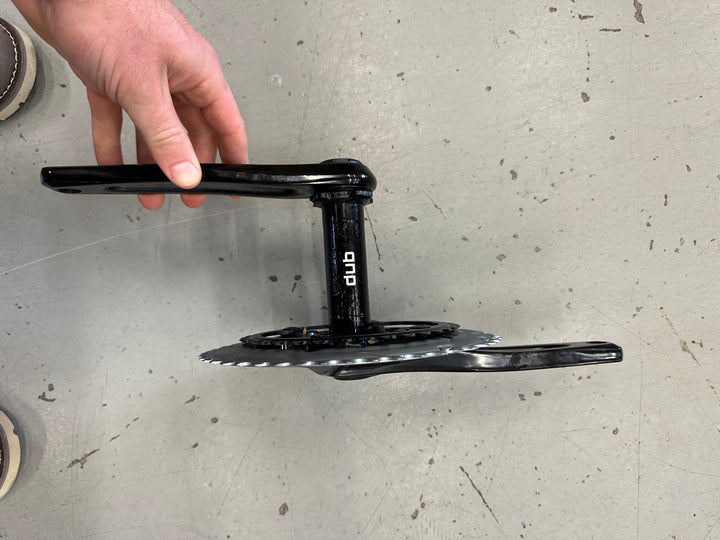 USED Sram Rival Power Meter Crankset - 175mm 48/35T 12spd SRAM The Bicycle Station