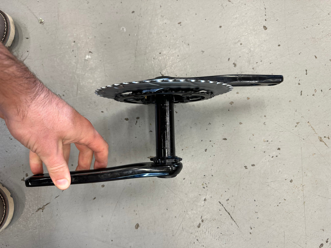 USED Sram Rival Power Meter Crankset - 175mm 48/35T 12spd SRAM The Bicycle Station