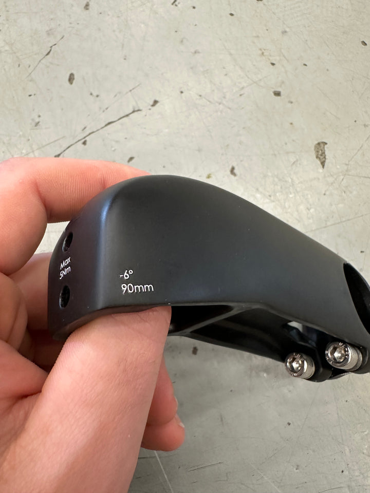 USED 3T More Stem 90mm -6 degree 3T The Bicycle Station