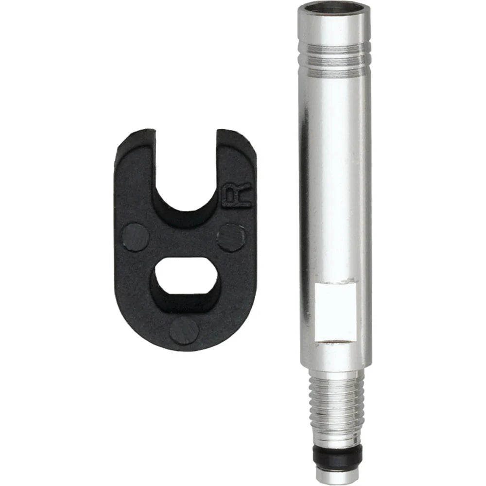 Problem Solvers Presta Valve Extender: Removable Core 70mm Black Problem Solvers The Bicycle Station