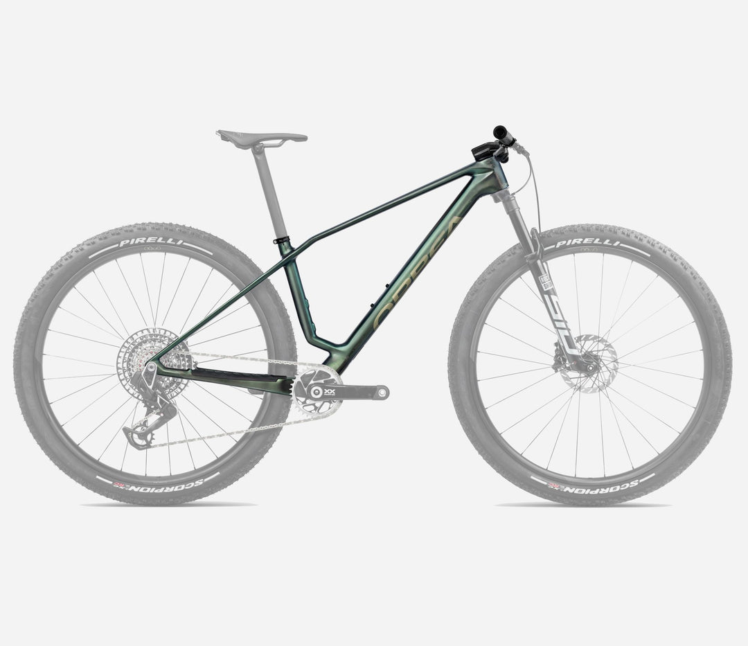 Orbea Alma Carbon Frame Seaweed Carbon View Matte-Gloss Medium Orbea The Bicycle Station