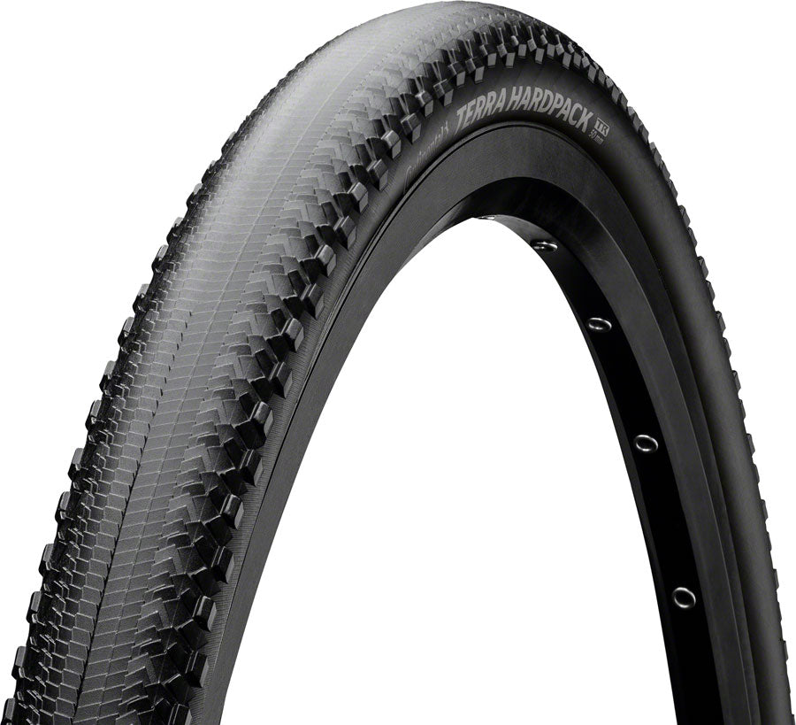 Continental Terra Hardpack PureGrip ShieldWall System Black 700 x 50 Continental The Bicycle Station
