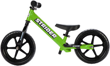 Strider 12 Sport Balance Bike Green Strider Sports The Bicycle Station