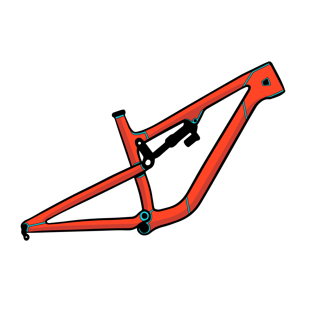 Specialized Epic 8 // RideWrap Tailored Protection™ Frame Kit - Large