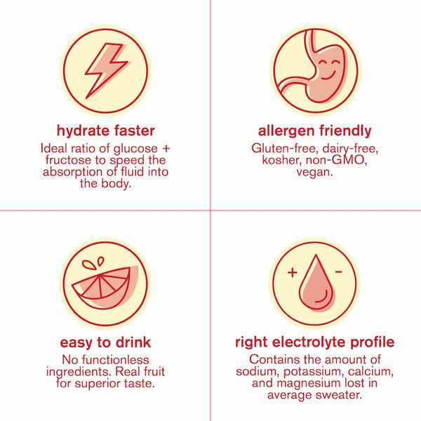 Skratch Labs Hydration Sport Drink Mix - Strawberry Lemonade, 60-Serving Resealable Pouch Skratch Labs The Bicycle Station