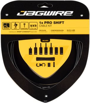 Jagwire 1x Pro Shift Kit Road/Mountain SRAM/Shimano, Black Jagwire The Bicycle Station
