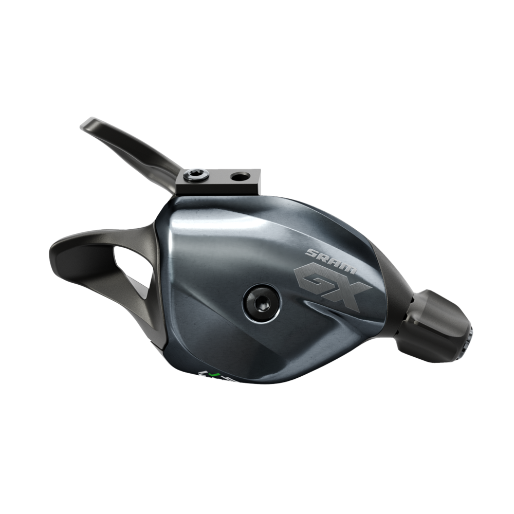 SRAM GX Eagle Trigger Shifter - Rear, 12-Speed, Discrete Clamp, Lunar SRAM The Bicycle Station