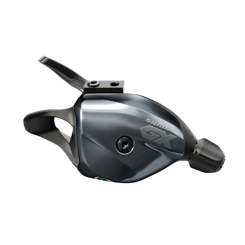 SRAM GX Eagle Trigger Shifter - Rear, 12-Speed, Discrete Clamp, Lunar SRAM The Bicycle Station