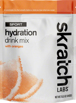 Skratch Labs Hydration Sport Drink Mix - Oranges, 20-Serving Resealable Pouch Skratch Labs The Bicycle Station