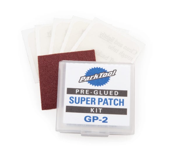 Park Tool GP-2 Super Patch Kit, Pre-Glued Single Park Tool The Bicycle Station