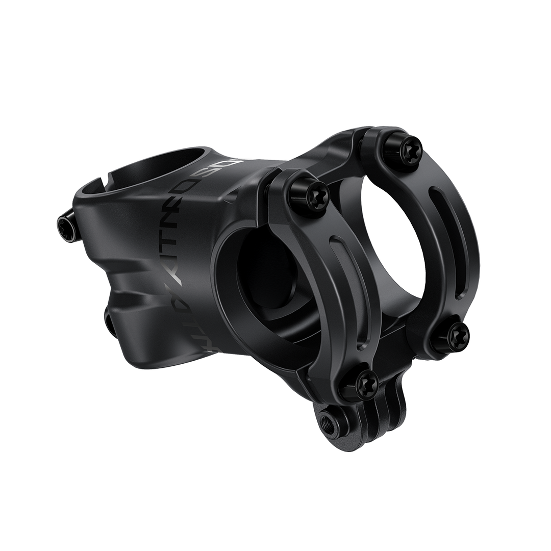 TruVativ AM Stem ATMOS 7K 31.8mm Clamp 6mm Rise 60mm Length 1-1/8 Steerer Bead Blast Black with Black Logos A1 TruVativ The Bicycle Station