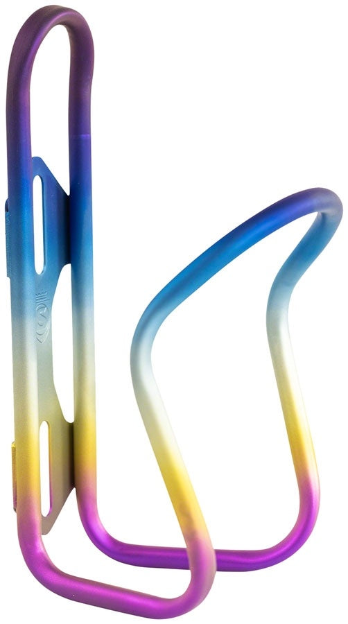 Silca Sicuro Ti Bottle Cage Rainbow Silca The Bicycle Station