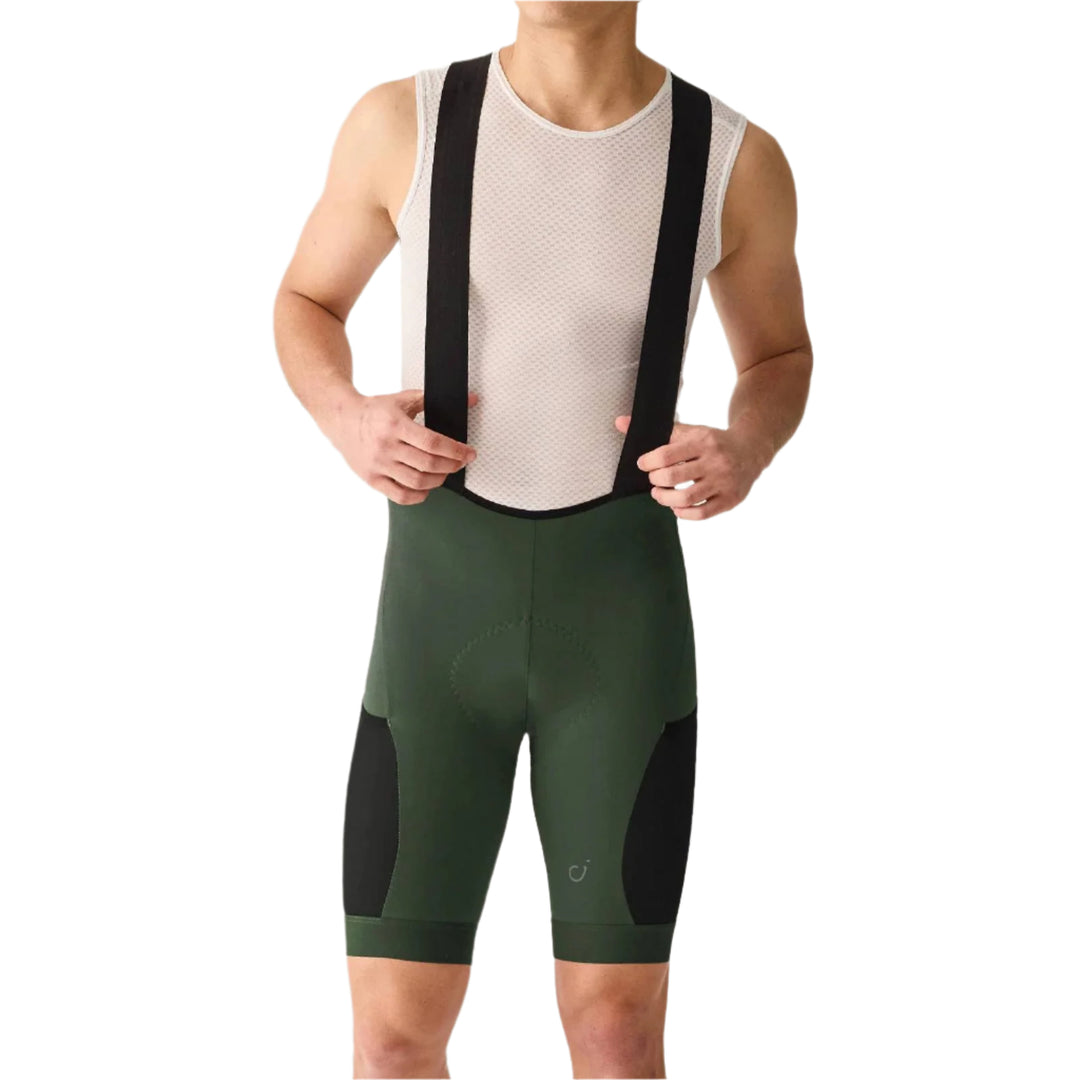 Velocio Men's Adventure Cargo Bib Short Climbing Ivy Medium Velocio The Bicycle Station