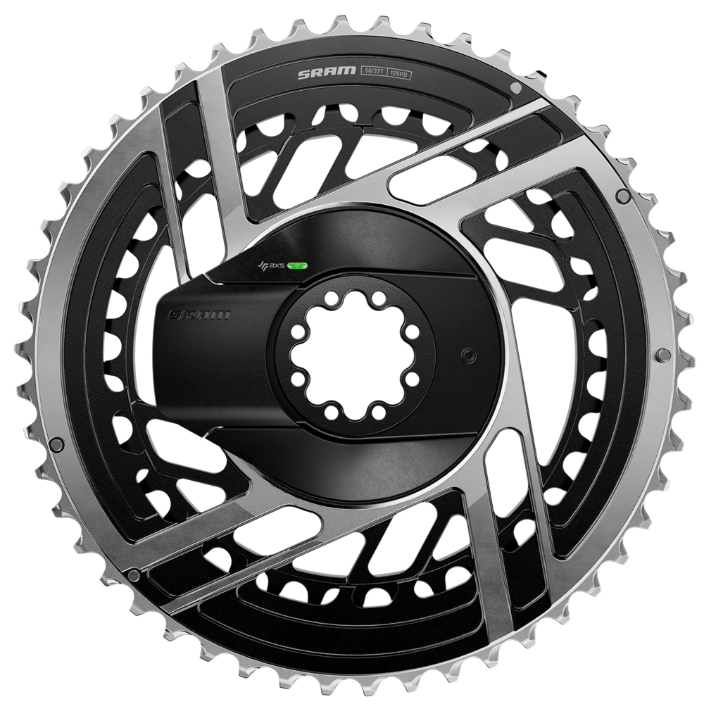 SRAM RED XPLR AXS Power Meter Spider - For RED XPLR Threaded Mount X-Sync Chainrings, 8-Bolt Direct Mount, Black, E1 SRAM The Bicycle Station