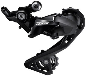 Shimano 105 RD-R7000-GS Rear Derailleur - 11-Speed, Medium Cage, Black Shimano The Bicycle Station