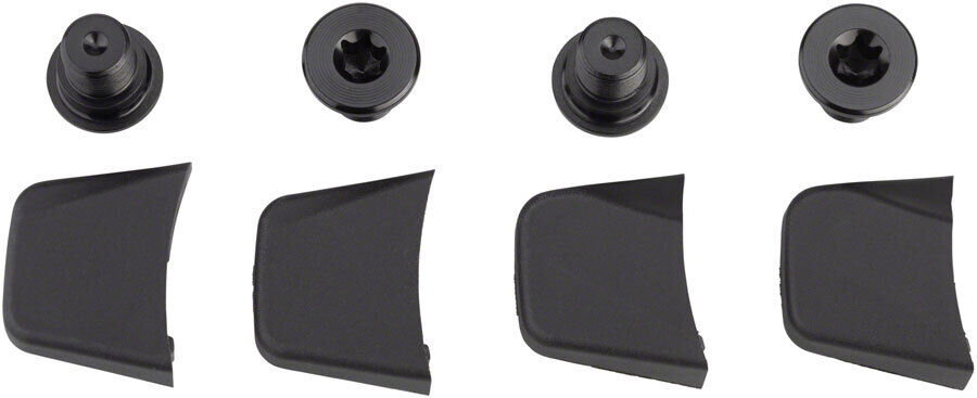 SRAM RED/Force eTap AXS Crank Chainring Bolt Kit - For 1x, Aluminum, Black, D1 SRAM The Bicycle Station