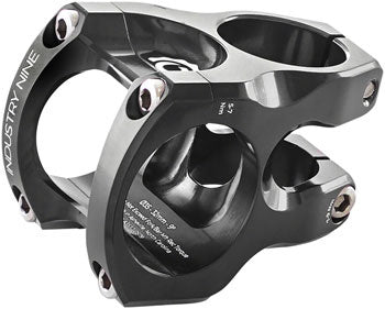 Industry Nine A35 Stem - 32mm, 35 Clamp, +/-9, 1 1/8", Aluminum, Black Industry Nine The Bicycle Station