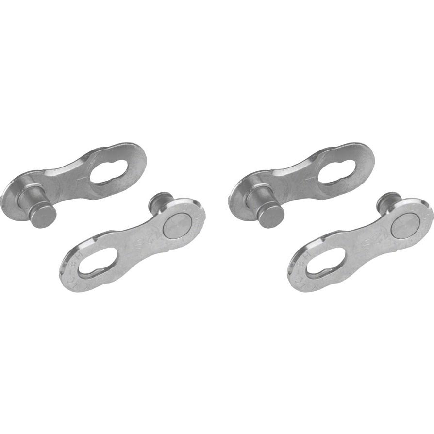 KMC MissingLink-12 Connector - 12-Speed, Silver, 2 Pairs/Card KMC The Bicycle Station