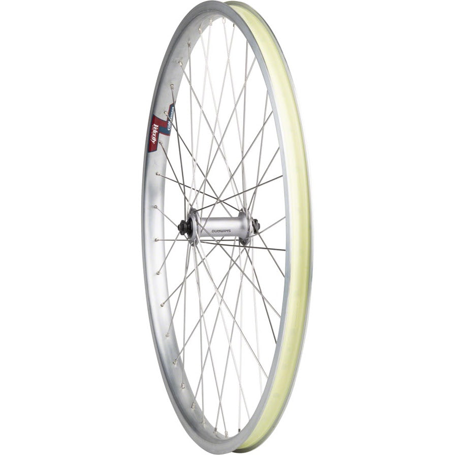 Quality Wheels Value HD Series Front Wheel - 26", QR x 100mm, Rim Brake, Silver, Clincher Quality Wheels The Bicycle Station