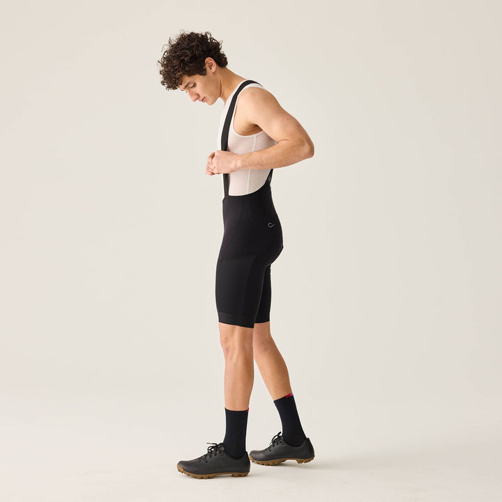 Velocio Men's Adventure Cargo Bib Short Black Small Velocio The Bicycle Station