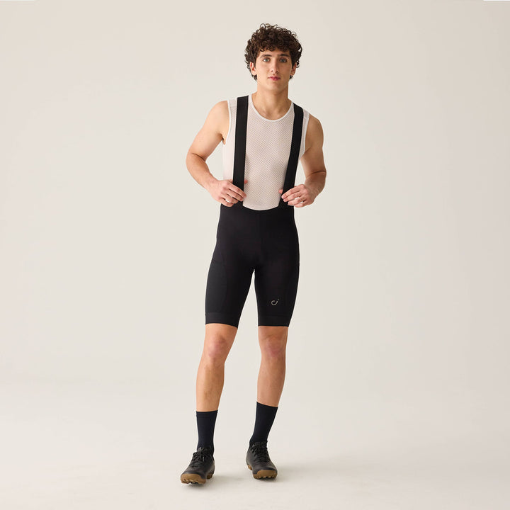 Velocio Men's Adventure Cargo Bib Short Black Small Velocio The Bicycle Station