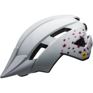 Bell Sidetrack II Mips Youth Bike Helmet - Stars Gloss White