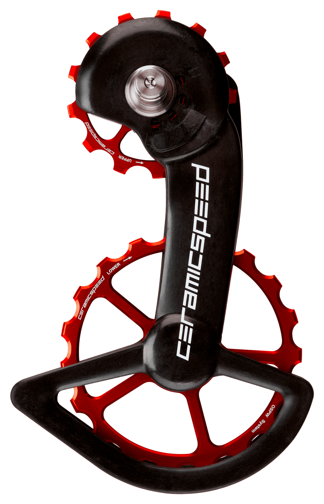 CeramicSpeed OSPW Shimano 9100/R8000 Series Red CeramicSpeed The Bicycle Station