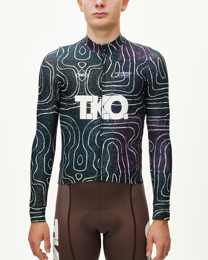 Pas Normal Studios Men's T.K.O. Mechanism Long Sleeve Jersey Pas Normal Studios The Bicycle Station
