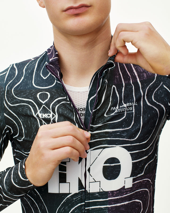 Pas Normal Studios Men's T.K.O. Mechanism Long Sleeve Jersey Pas Normal Studios The Bicycle Station