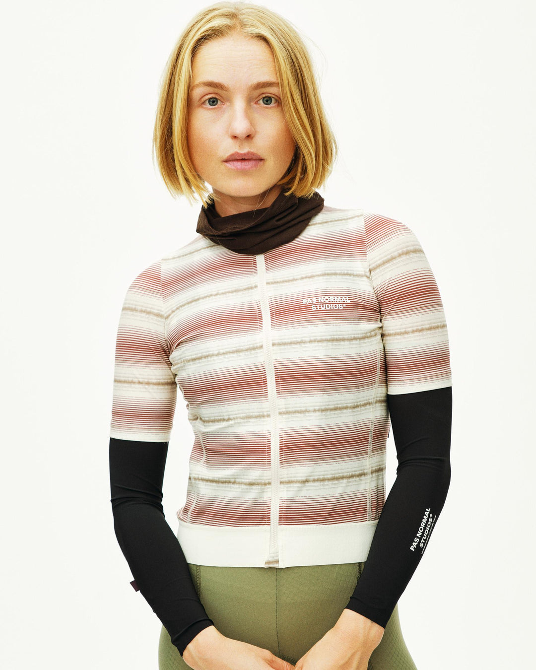 Pas Normal Studios Women's Stripe Essential Jersey Pas Normal Studios The Bicycle Station