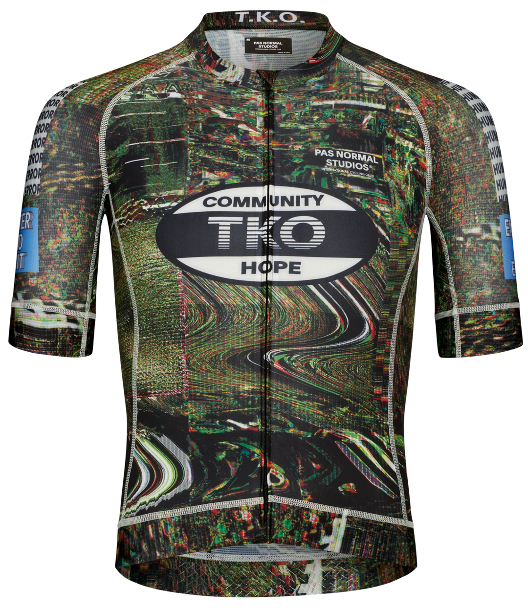 Pas Normal Men's T.K.O. Mechanism Jersey - Human Error Green Pas Normal Men's T.K.O. Mechanism Jersey - Human Error Green