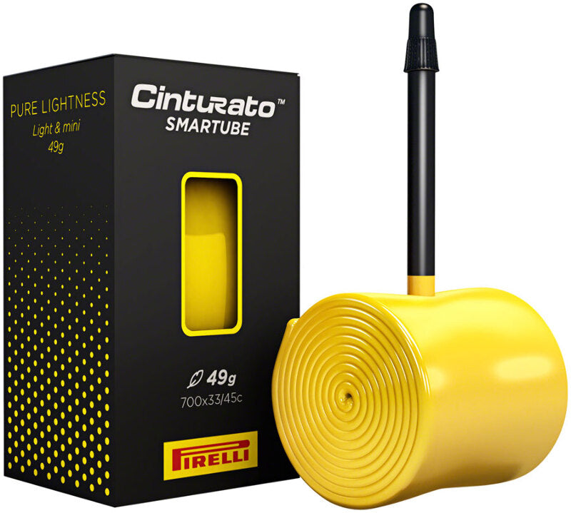 Pirelli Cinturato SmarTUBE 700x33-45C PV 60mm Yellow Pirelli The Bicycle Station
