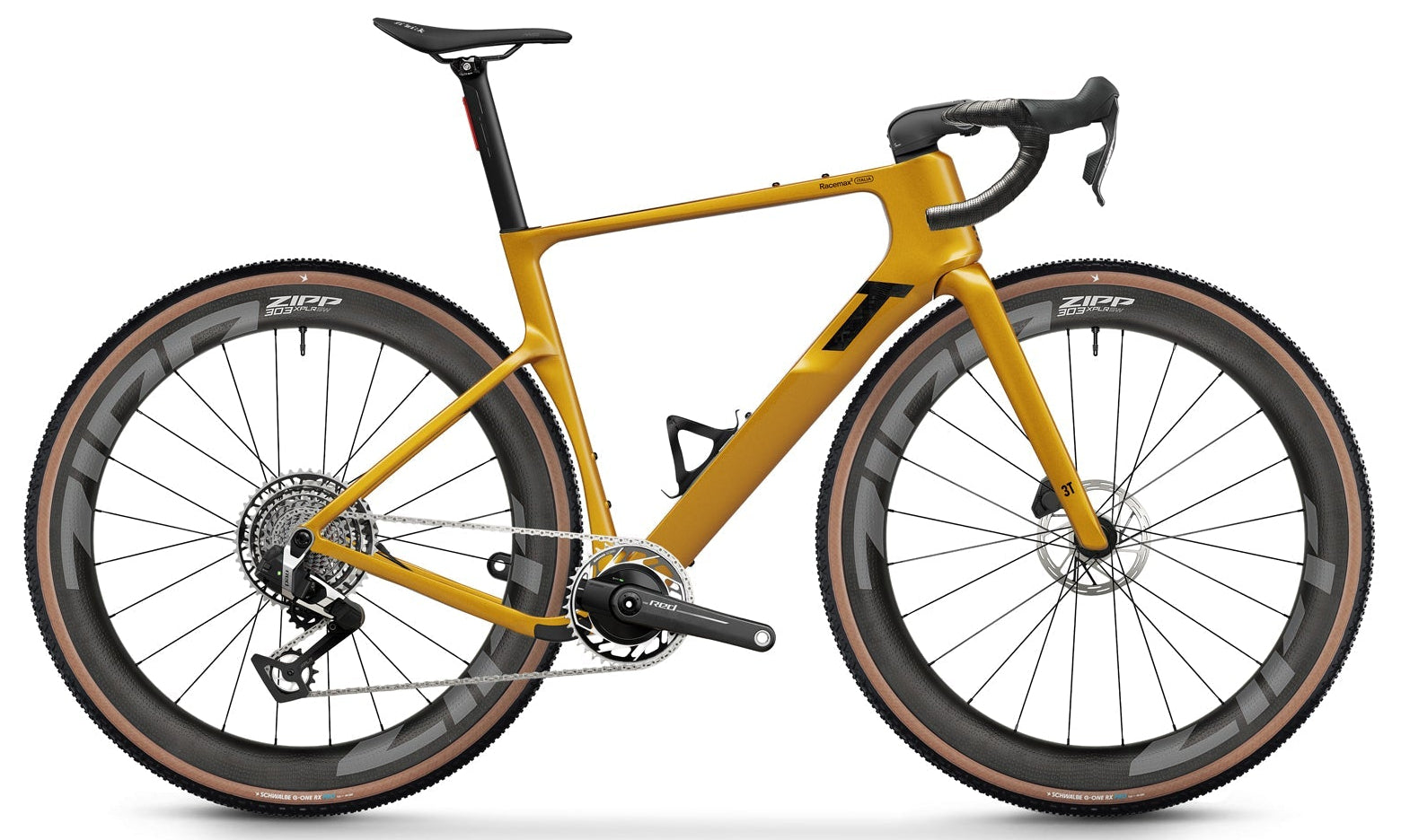 3T Racemax 2 Italia Sram Red XPLR PM AXS 1x13 Zipp 303 XPLR SW
