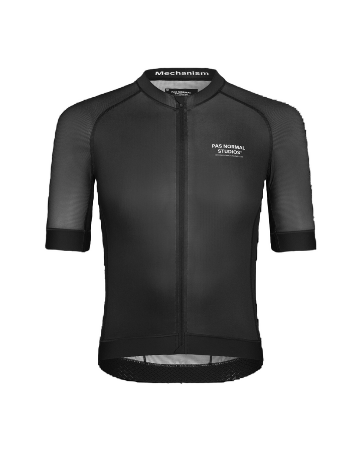 Pas Normal Men's Mechanism Jersey - Black - XL Pas Normal Studios The Bicycle Station